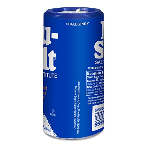 Image of Nu-Salt Sodium-Free Salt Substitute, 3oz Shaker Bottle (Pack of 2)