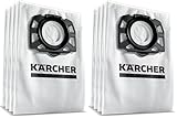 Kärcher Original Vliesfilterbeutel KFI 487: 4 Stück, 3-lagig, extrem reißfest und robust, passgenau für die Kärcher Nass-/Trockensauger (Packung mit 2)