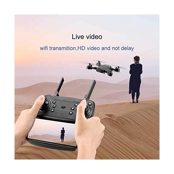 GAOFQ 4K Ultra HD Drohne mit Dual Kamera, 25 Minuten Flugzeit, 50 facher Zoom, Auto Return Home, Gravity Sensing Control… – Bild 7