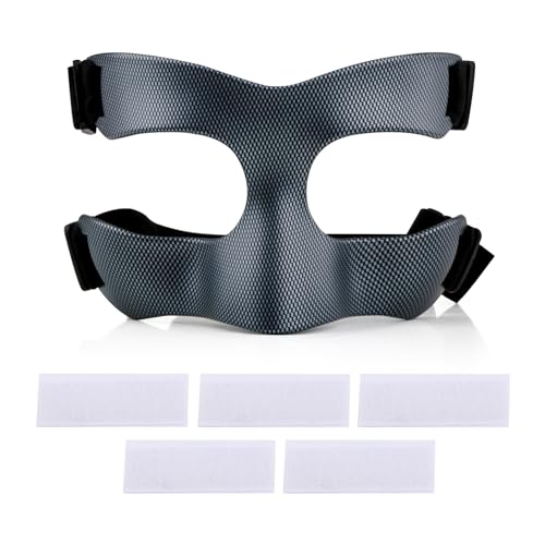 Colaxi Nose Guards, Face Guard with Sweat Absorbent Pad, Basketball Mask Guard Face Shields Adjustable Face Mask for Softball, Women Men, Teenagers,Gym, Black Band by Colaxi - Used condition - US$26.49