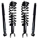 Detroit Axle - 4pc Front Strut & Rear Shock Kit for 2006 2007 2008 Dodge Ram 1500 4WD 5 Lug