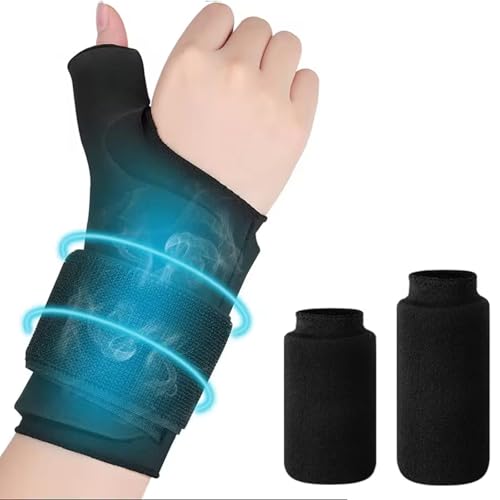 Sac de glace pour poignet/main – Gants de thérapie pour les mains chaudes et froides, enveloppe de glace en gel souple pour chaque poignet pour thérapie des mains chaudes et froides (huwanshouzhi)