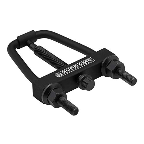 Supreme Suspensions - Front Leveling Kit For 1999-2007 Gmc Sierra 6-Lug 4Wd 1" To 3" Adjustable Front Steel Torsion Keys Suspension Lift Kit + Torsion Bar Unloading Tool #TOP4