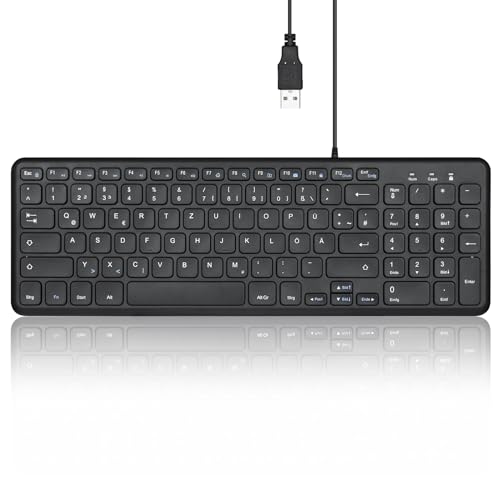 Perixx PERIBOARD-413B - Ergonomische Tastatur Mit Spanischem Layout & Kompaktem Design