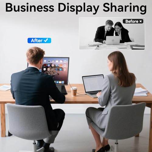Image of Portable Monitor, 24 inch 1080P FHD 100Hz Laptop Screen Extender, Large Gaming Monitor IPS Display for Laptop, Desktop, MacBook, PS4 /5 with Kickstand VESA Compatible