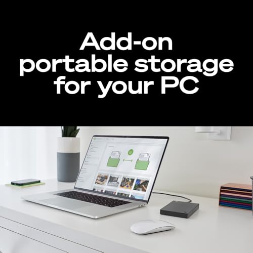 Image of Seagate Portable 5TB External Hard Drive HDD - USB 3.0 for PC, Mac, PS4, & Xbox - 1-Year Rescue Service (STGX5000400), Black