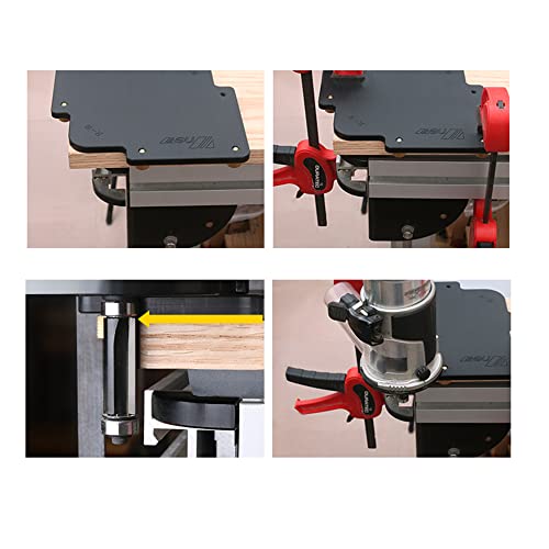 Set Of 3 Big Corner Jig Template For Router/Trimmer R10 R15 R20 R25 R30 R35 Half Round Corner Radius Quick-Jig (Router Templates) #TOP3