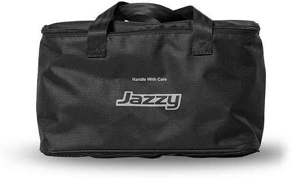 Jazzy Carbon Battery Bag or Travel Bag Kit Carrying Case with Battery Bag
