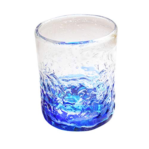 キャッスルエンタープライズ 珊瑚風グラス(大) 水&青