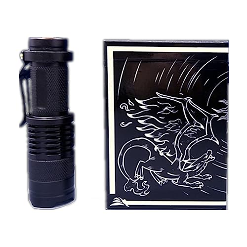 Naipes de poker fluorescentes Dragon Roar