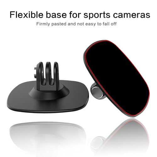 Soporte de casco anticaída para cámaras GoPro e Insta360 en deportes 3