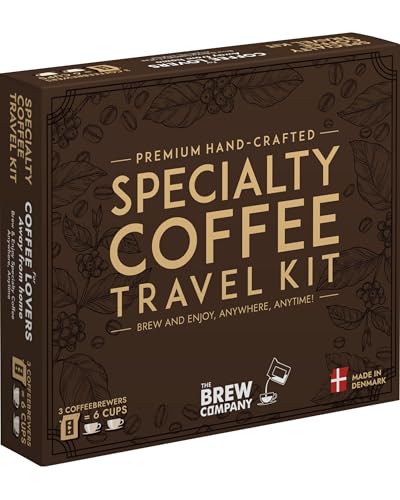 Innovatives Kaffee Geschenk Set für Unterwegs - 3 Beste Single Estate Spezialitäten & Bio Kaffees Aus Aller Welt | Brauen & Genießen Sie Jederzeit & Überall | Probierset für Kaffeeliebhaber