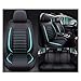 Produktbild DUBOM Full Set Auto Sitzbezüge für C-hevy C-hevrolet Traverse, Wasserdichter Leder-Autositzbezug, Seasons Protectors VerschleißFest, 5-Sitzer Autositzbezug Universal (Color : B+B)