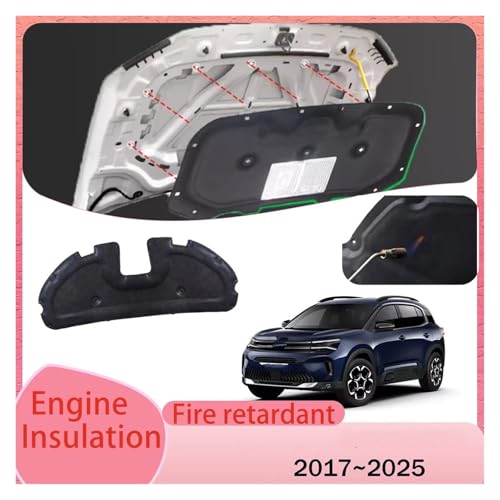 Isolation thermique moteur pour réduire le bruit de votre Citroen C5 - 4