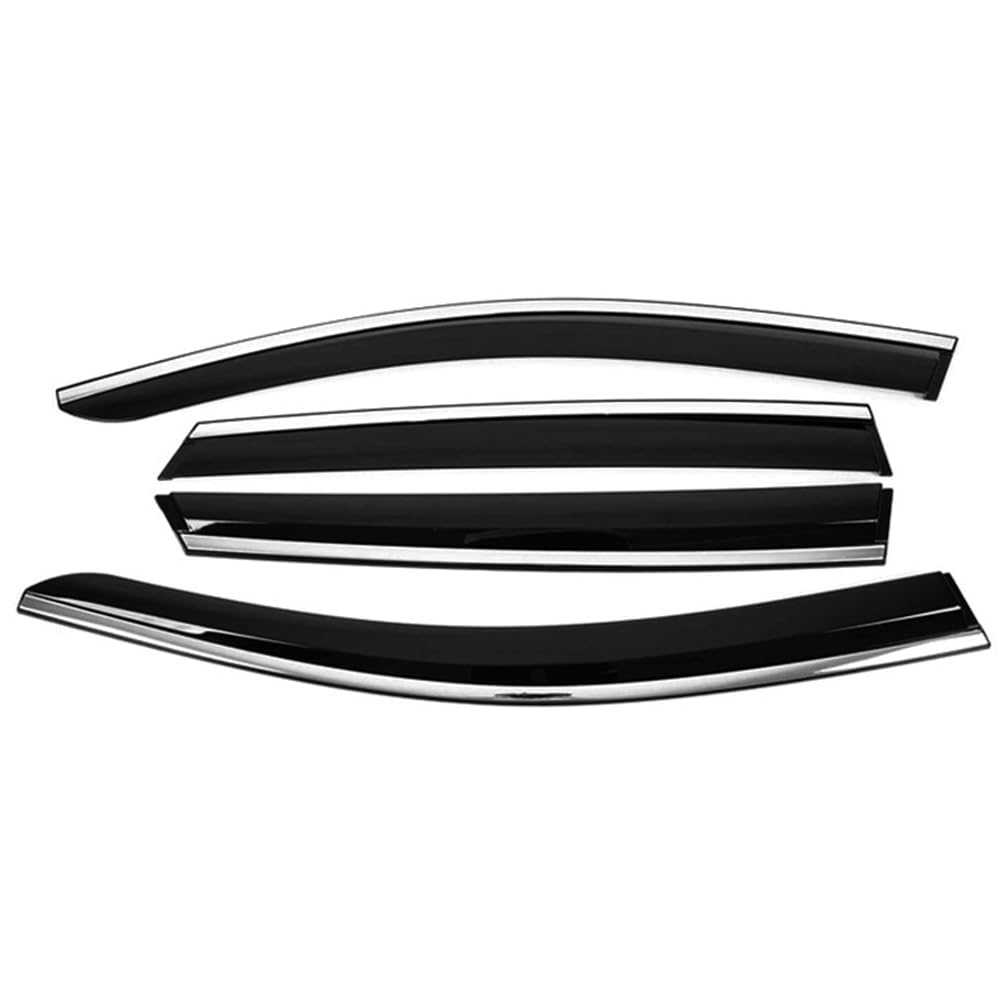 Defensas para Lluvia para Acura TL 2012Juego de 4 Piezas con Material Resistente a la Intemperie. Instalación rápida. Permite ventilación del Coche en Cualquier Clima.