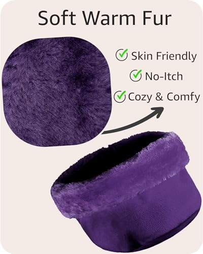 boxed-gifts Women's Warm Fleece Winter - Women's Hat and Glove Set + Hats Gloves Scarves for Women2