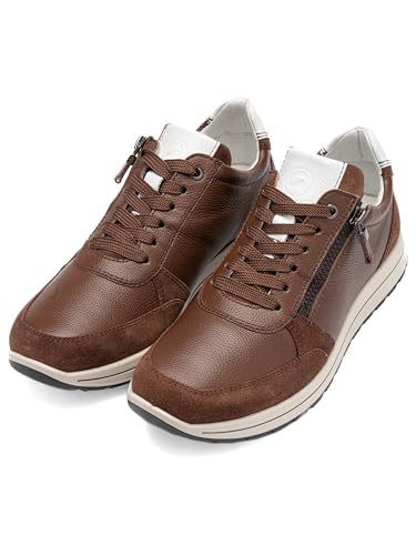 Basket Ara Matteo homme moka blanc taille 46 large - 7