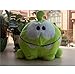 Xin Yao Store Juguete De Peluche Juego De Dibujos Animados Cortar La Cuerda Om Nom Rana Verde Juguete De Peluche para Niños Colección De Niños Regalo 20 Cm