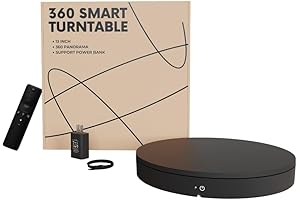 13-Inch Motorized Rotating Display Stand with Remote Control