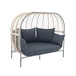 Daybed Venezia 2-Sitzer mit Polstern