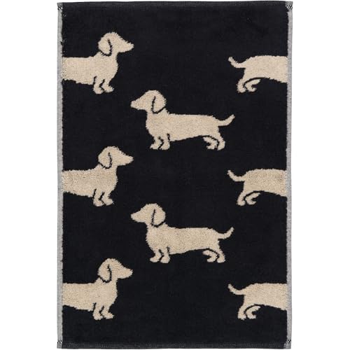 Cawö Handtücher WE Love Dogs 6246 Schwarz-Beige - 93