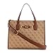 GUESS Women's Brown Printed Tote Bag| Ladies Purse Handbags | Gift For Ladies