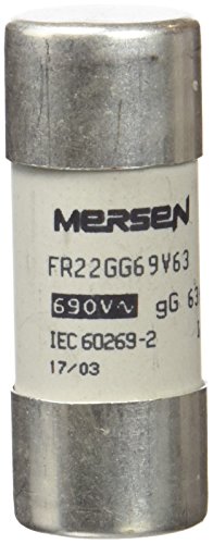 Fusible 22x58 63a Schneider pc0 45 09 de alta capacidad