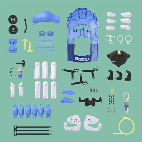 DISCOVERY #MINDBLOWN - Toy DIY Bionic Hand - Build Your Own Robot Hand, Construction Set, Robotics Kit for Kids and Teens - Science Kit, for Kids - 87 Pcs DIY Hydraulic Cyborg Hand Kit - Image 3