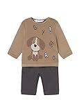 Mayoral NEWBORN | Conjunto pantalon y sudadera perrito recien nacido | 0-18MESES (78CACAHUETE, 2-4MESES/65CM)