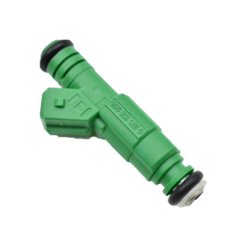 Inyectores cableado 4PCS 440CC 0280155968 Inyector De Combustible para A4 S4 TT 1.8L 1.8T TK-FI440C968-4 Inyección de Combustible