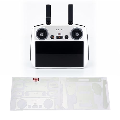 WRAPGRADE Skin Stickers Compatible with DJI RC 2 (MADAGASCAR PEARL), DJI RC 2, 17.5 x 13.5 cm