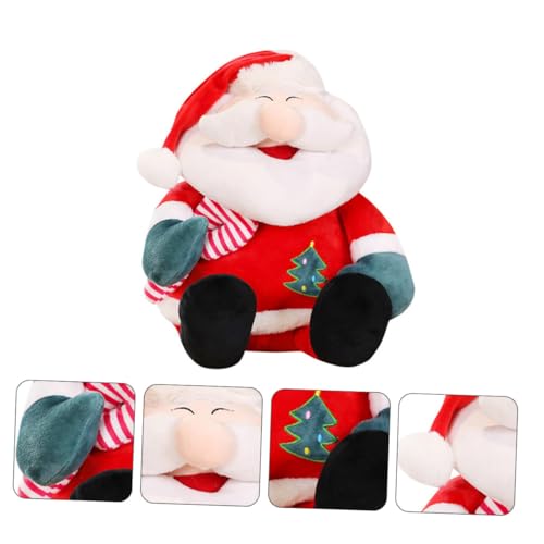 Père Noël peluche rouge douce ORFOFE de qualité supérieure pour les fêtes