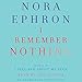 I Remember Nothing: And Other Reflections