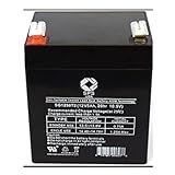 SPS Brand 12V 5Ah Replacement Battery for Razor Pocket Bike X1 X2 (1 Pack)