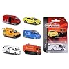 Majorette City Cars - 1 of 6 Different Model Cars with Freewheel and Suspension for Ages 3 and Above - 7.5 cm