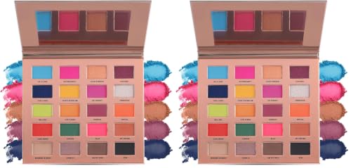 Image of Glam21 Muse Eyeshadow Palette | Highly Pigmented |20 Selected Shades| Highly Pigmented Matte& Shimmer | Long-Lasting, Crease-Free Formula Shades | Professional & Everyday Eye Makeup- 30gm| 02- Divine