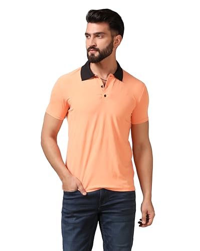 Image of TOPLOT Men's Regular Fit Polo T-Shirt