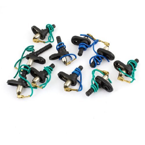 Generic 10PCS Black Covered Door Jamb Courtesy Assembly Light Switch