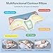 HOMCA Orthopädisches Kissen Memory Foam Nackenstützkissen für HWS Ergonomisches Kopfkissen für...