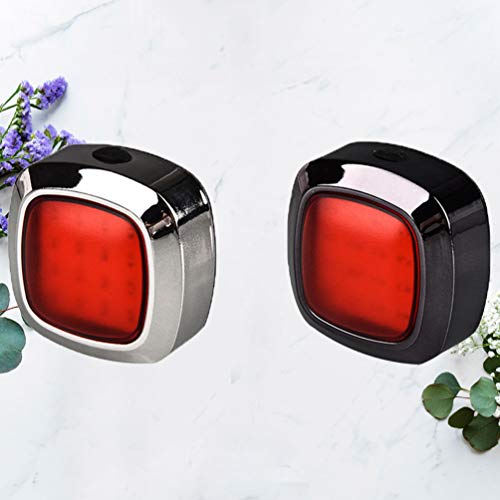 CLISPEED Luz da Cauda da Bicicleta á  Prova D água Usb Recarregável Led Cauda de Freio da Bicicleta