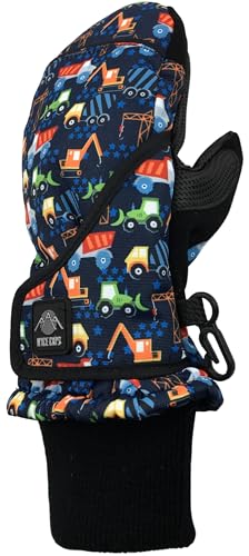 image for N'Ice Caps Kids Waterproof Snow Mittens Cold Weather Thinsulate Insula