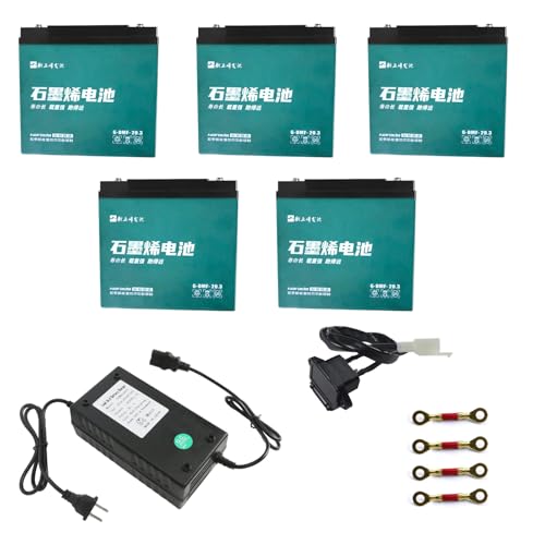 5 Pack 12V 20Ah SLA Batteries for Electric Vehicles