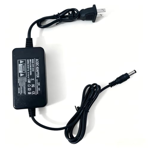 Image of 12V AC /DC Power Adapter, Black, US Plug, DC Barrel Connector, Wall Charger Power Supply for Neon Sign