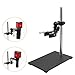 Microscope Accessories Kit Digital Microscope Bracket Holder for HDMI Video Camera Testing Industrial USB Camera Bracket Stand Base Microscope Slides