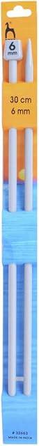 Pony - Single Ended Classic Knitting Needles - 30cm x 6.00mm