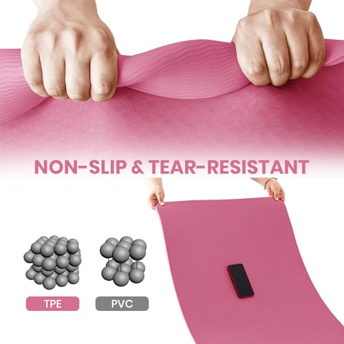 Good Nite Tapis de yoga extra épais 10 mm – Image 4