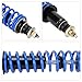 Roykaw Golf Cart Front/Rear Shock Absorber Kit Heavy Duty Coil Over Shocks Compatible with EZGO TXT/Medalist 1994-up Gas & Electric Models, 2 Packs, OEM# 70928-G01, 76418-G01, 70630-G01