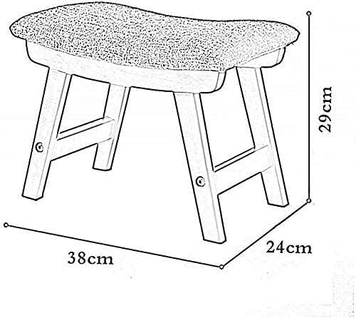 Cube rectangulaire de rangement pouf repose-pieds ottoman design épuré - 6