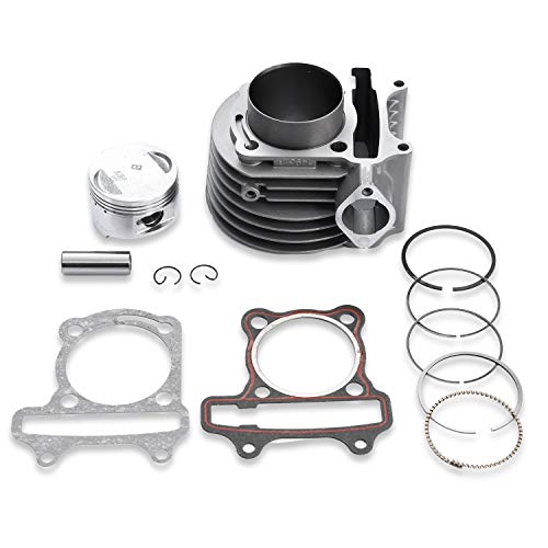 AH GY6 150cc 57mm Cylinder kits With piston ring pin for 152QMI 157QMJ