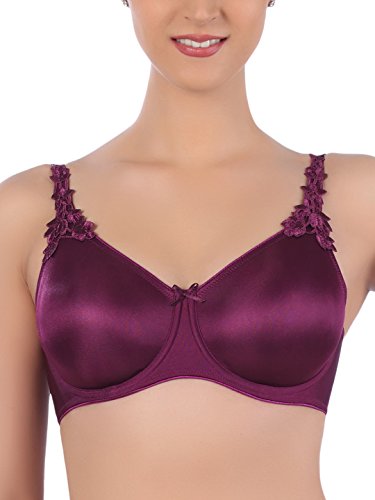 Image of Triumph International Women's Non Padded | Underwired | Minimizer 38D Purple | Full-Coverage Bra | Pack of 1